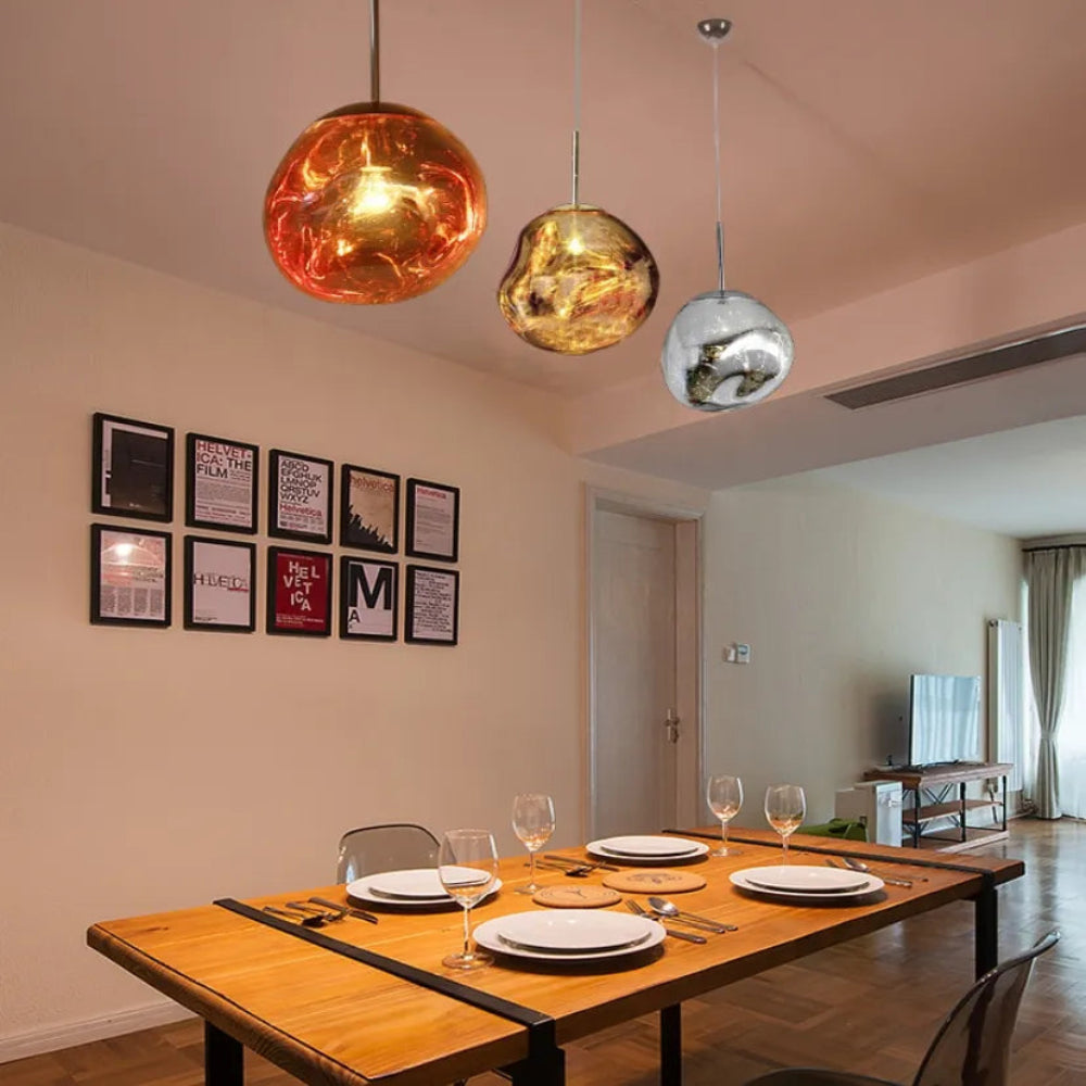 Lava Glass Pendant Light - Yiarolight
