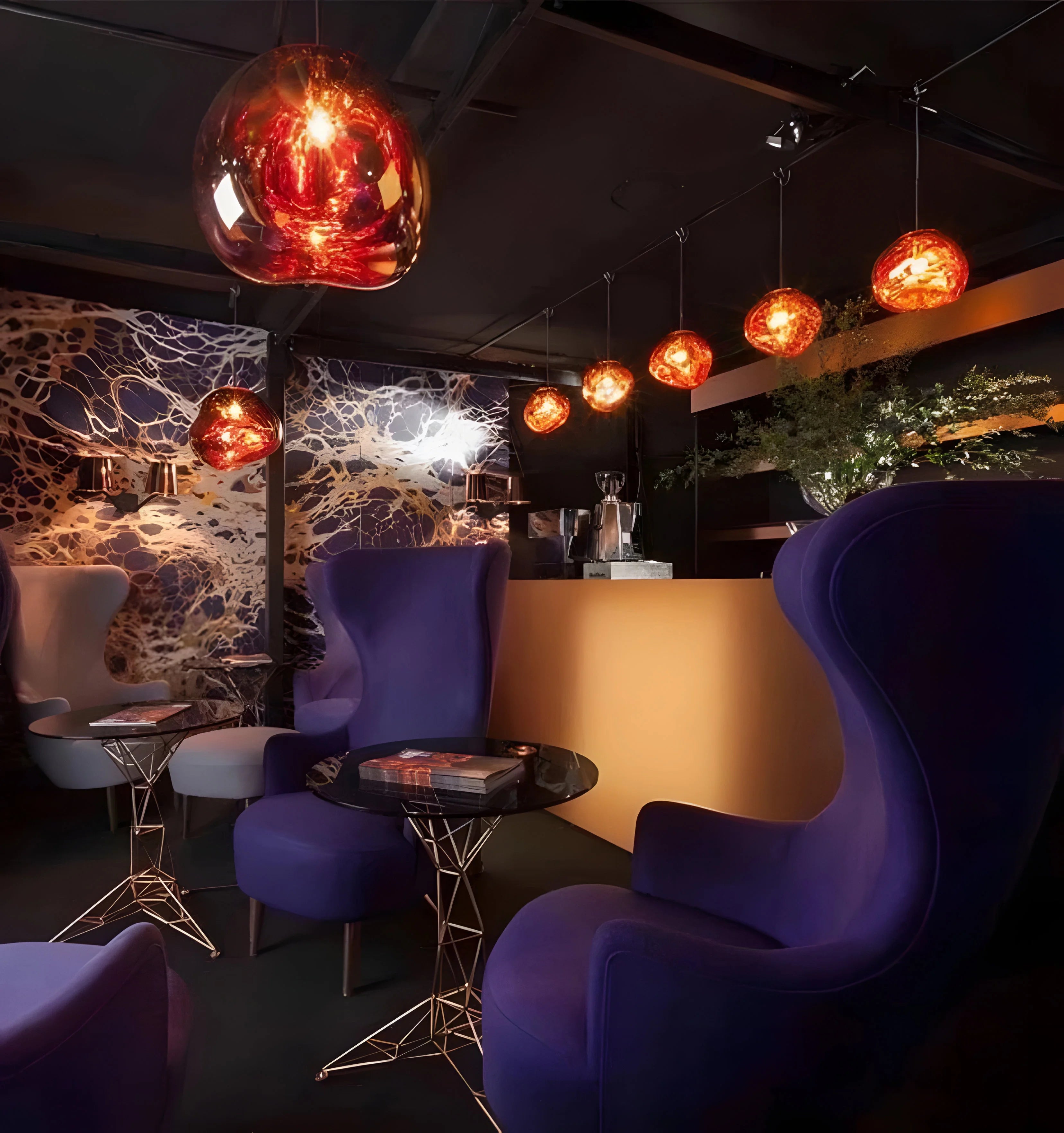 Lava Glass Pendant Light - Yiarolight