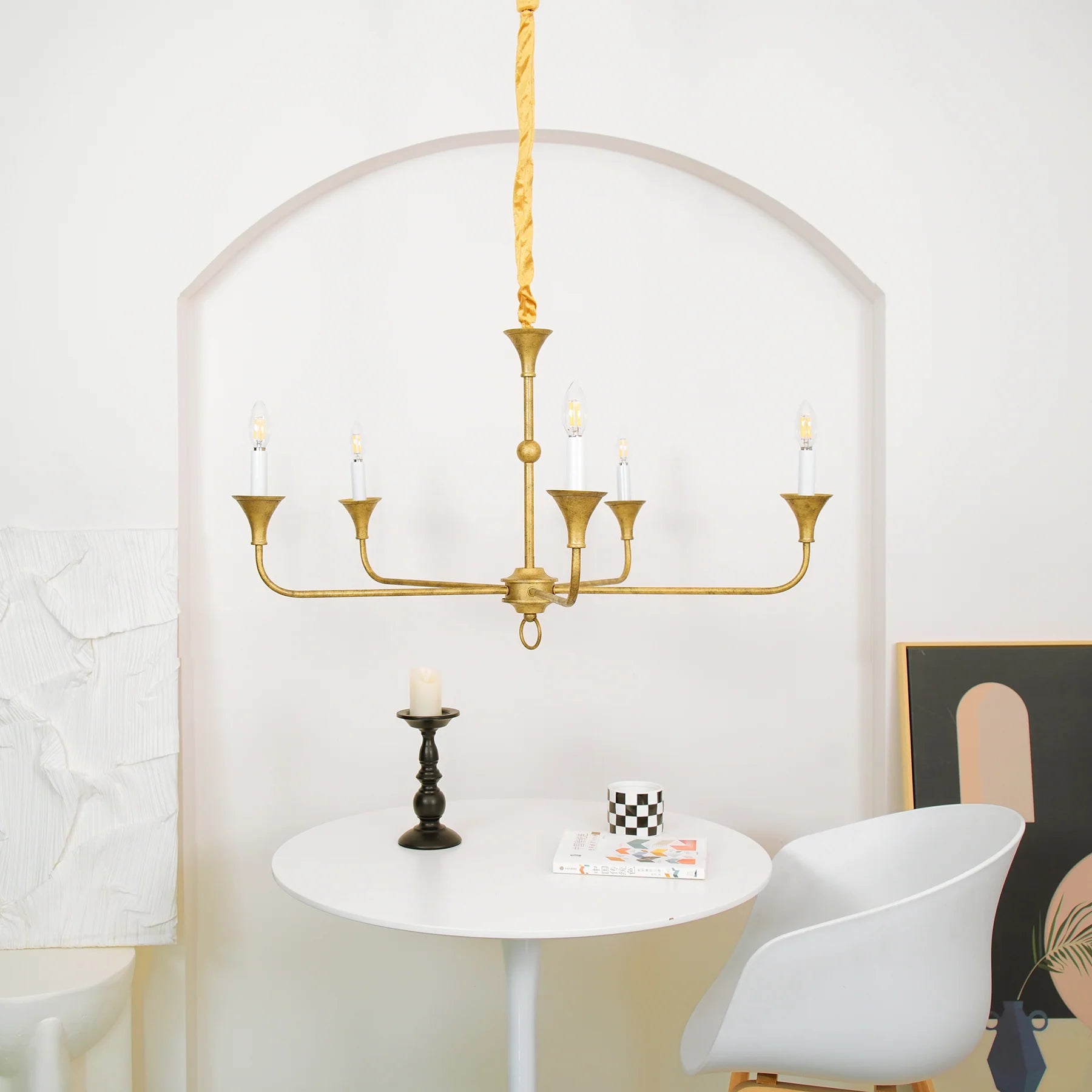 Elara Candle Chandelier - Yiarolight