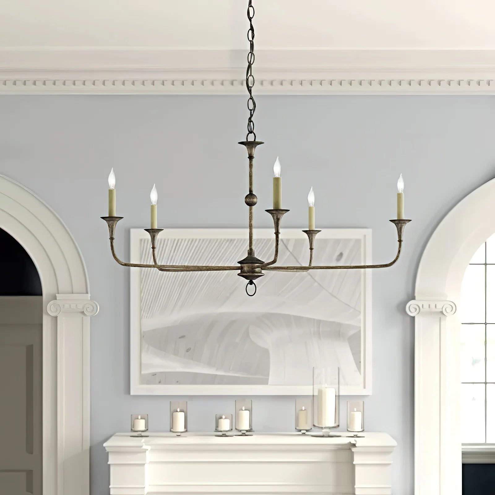 Elara Candle Chandelier - Yiarolight