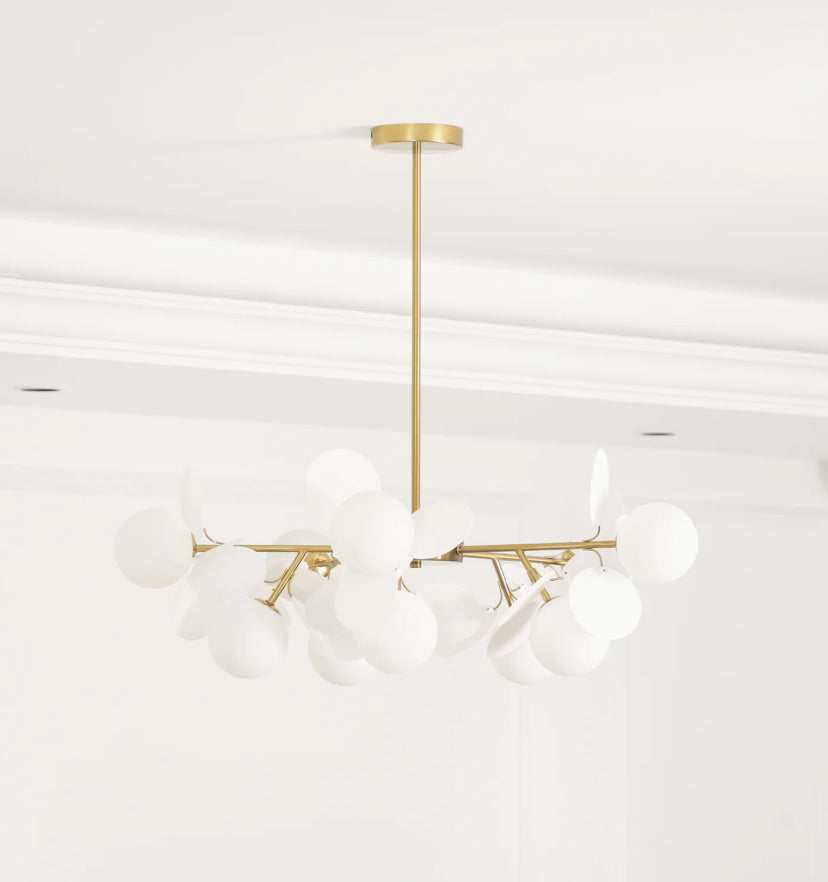 Off White Tree Chandelier - Yiarolight