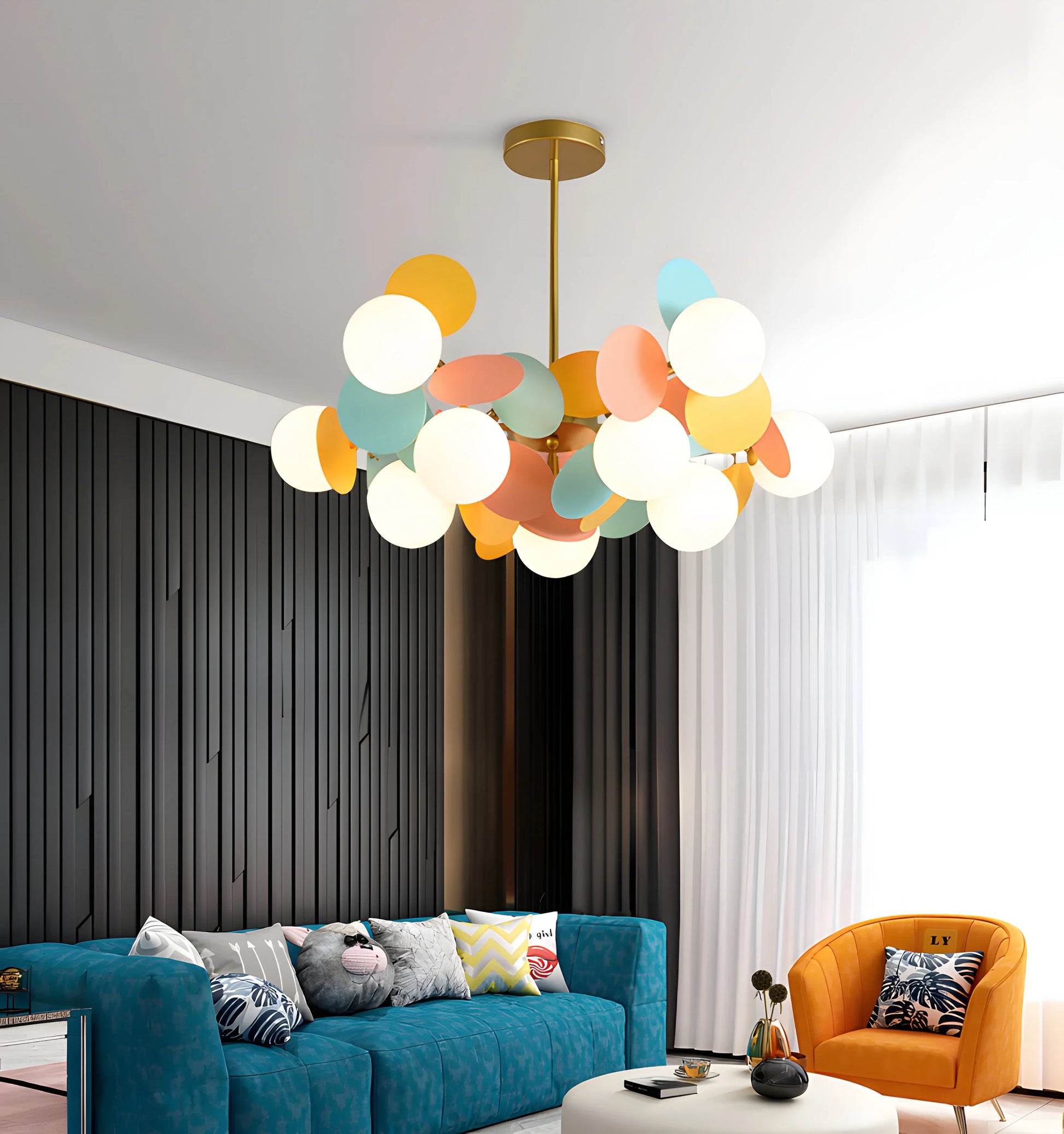 Off White Tree Chandelier - Yiarolight