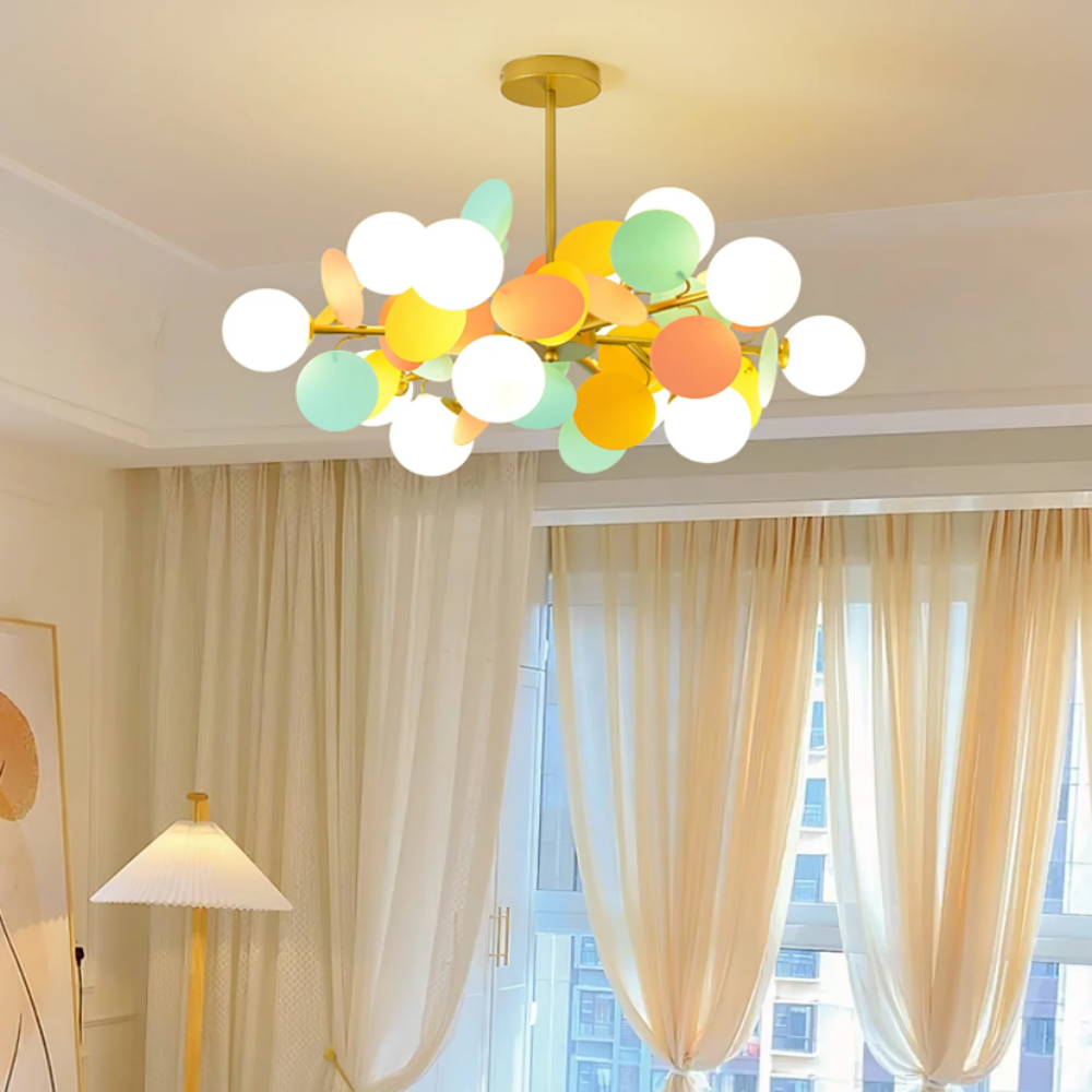 Off White Tree Chandelier - Yiarolight