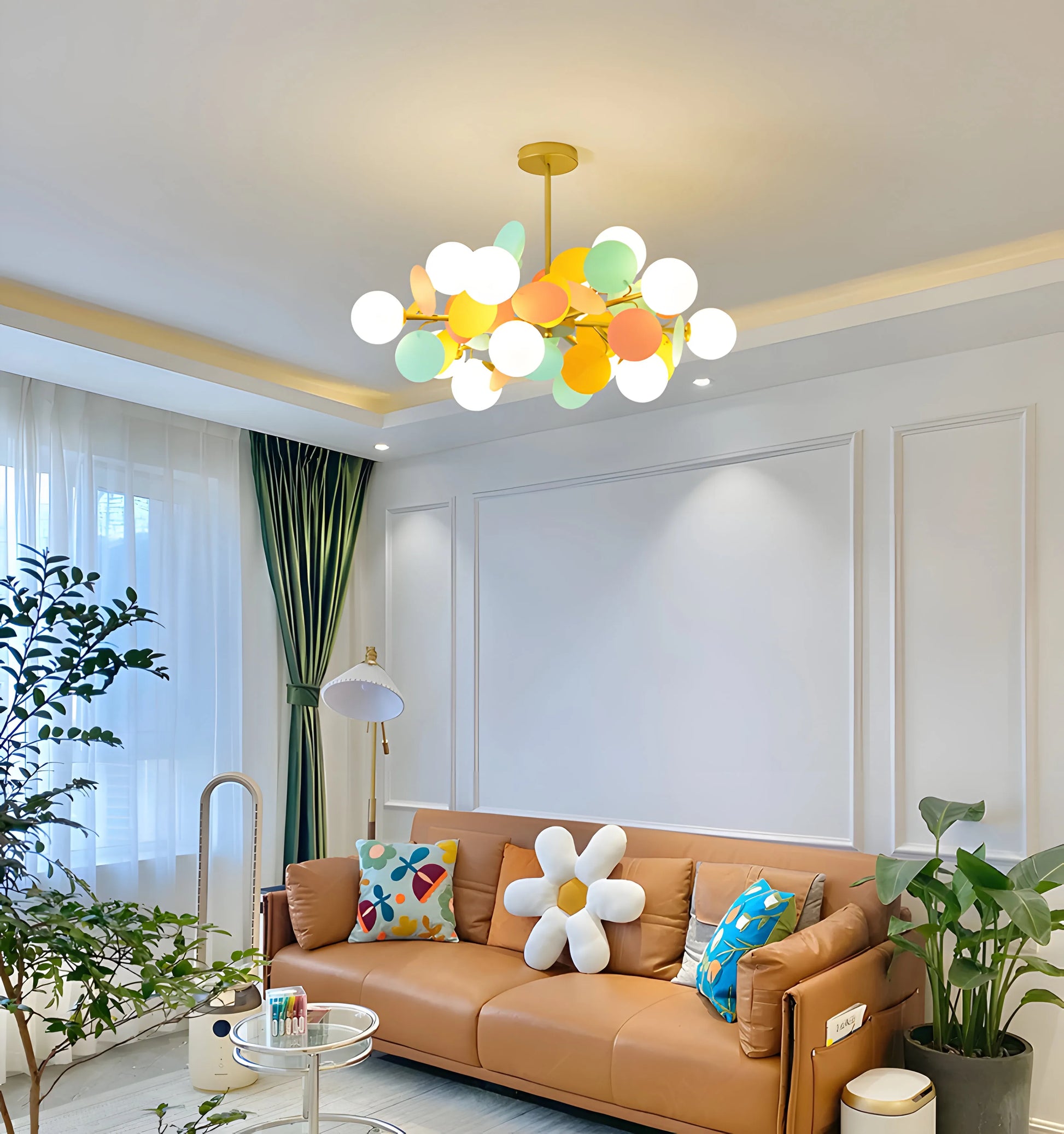 Off White Tree Chandelier - Yiarolight