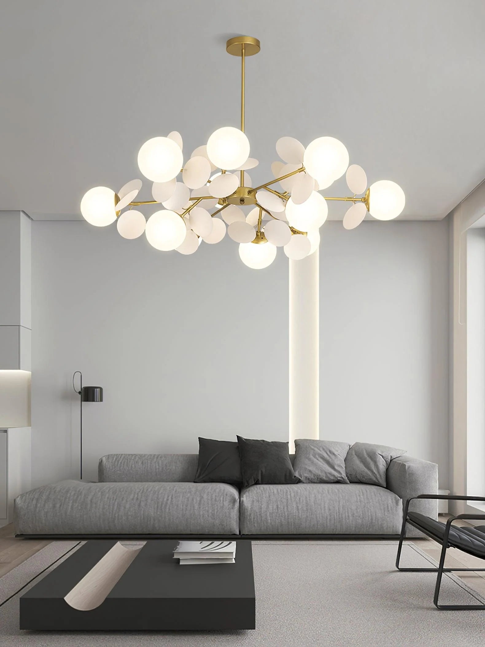 Off White Tree Chandelier - Yiarolight
