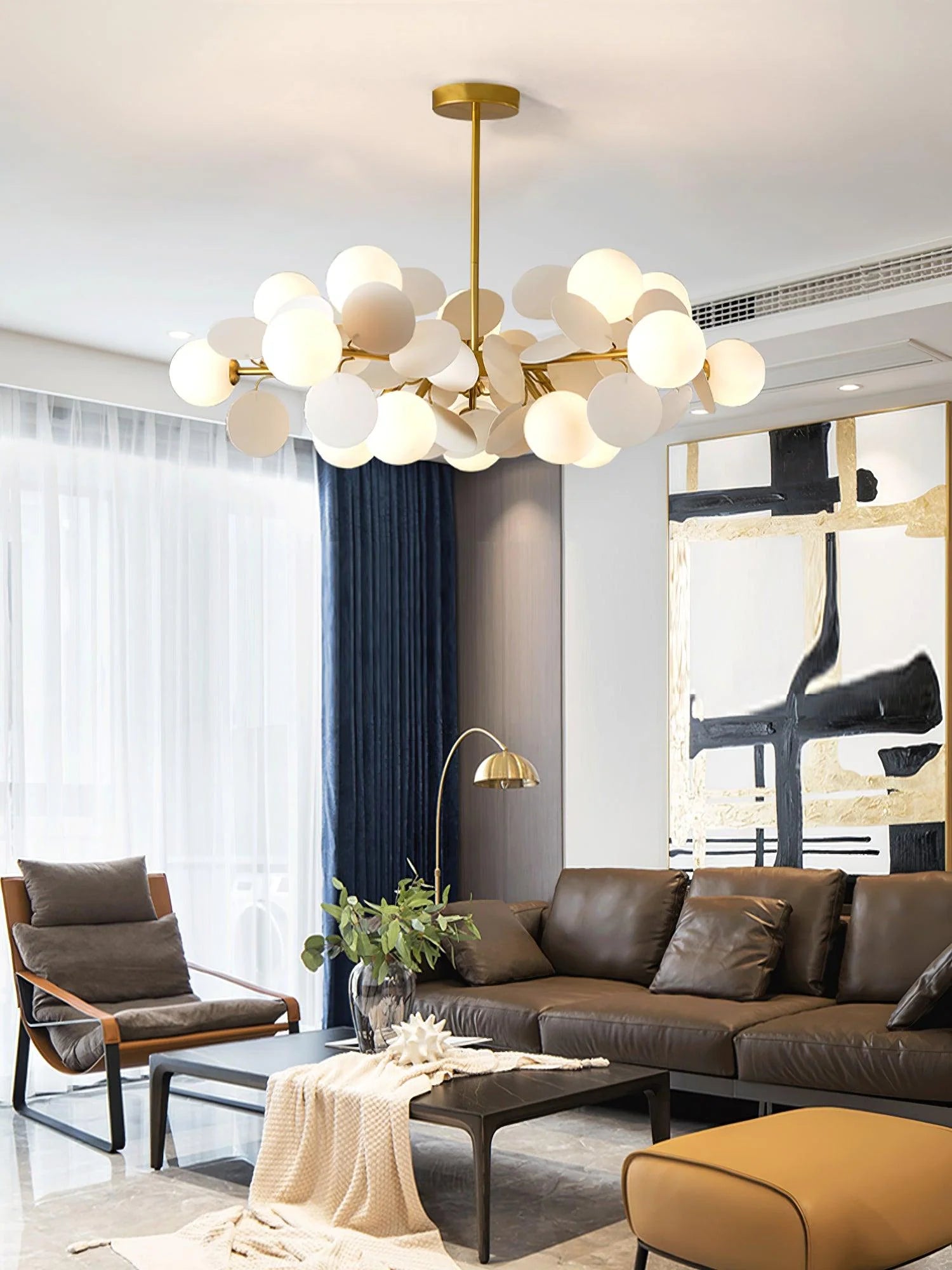 Off White Tree Chandelier - Yiarolight