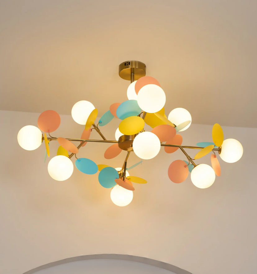 Off White Tree Chandelier - Yiarolight