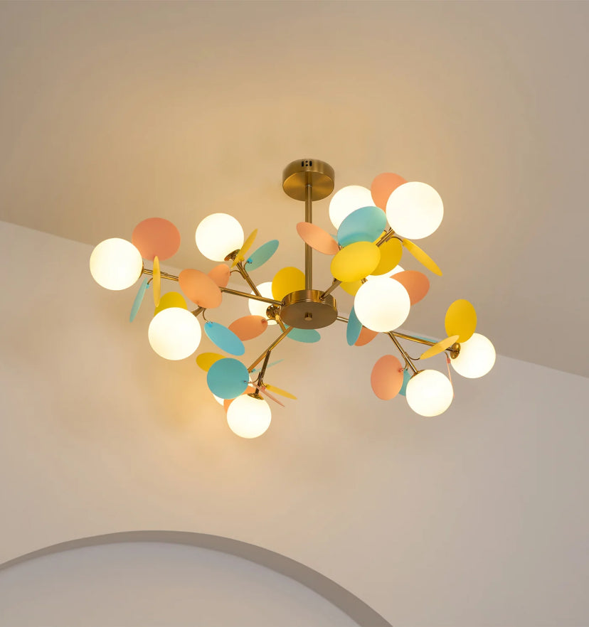 Off White Tree Chandelier - Yiarolight