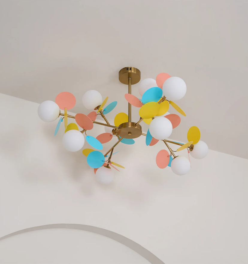 Off White Tree Chandelier - Yiarolight