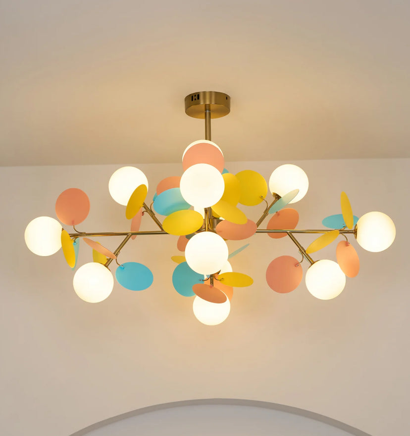 Off White Tree Chandelier - Yiarolight