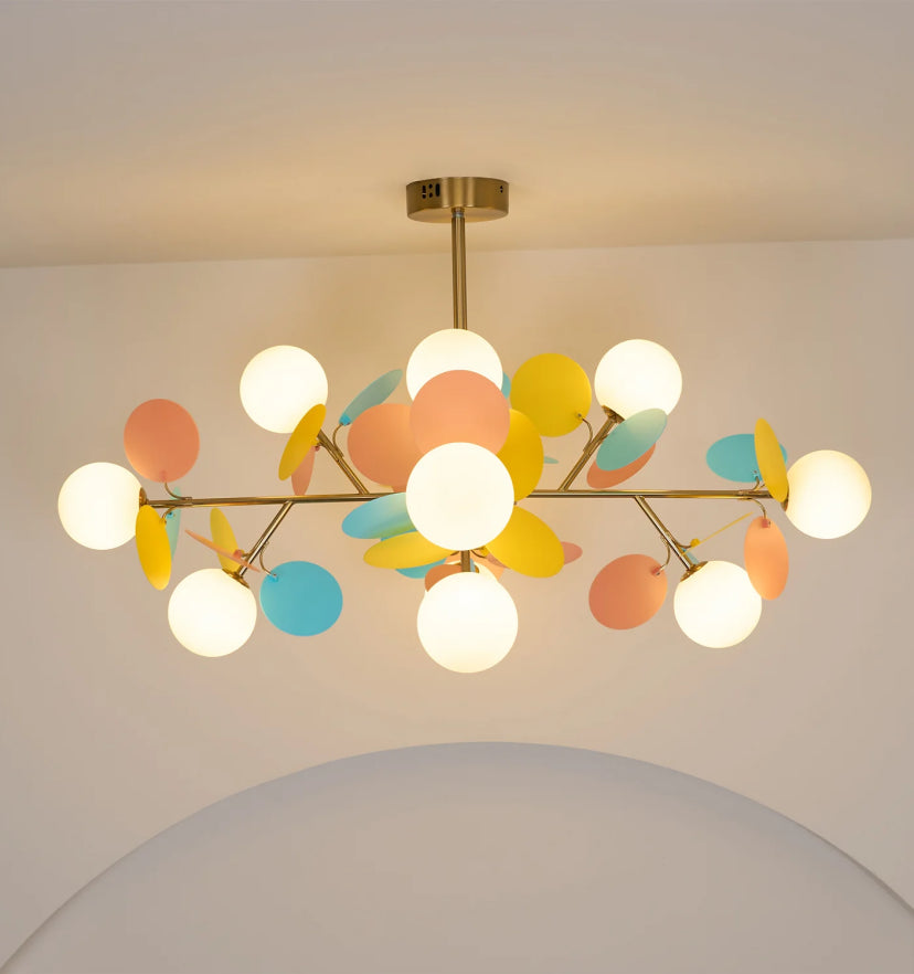 Off White Tree Chandelier - Yiarolight