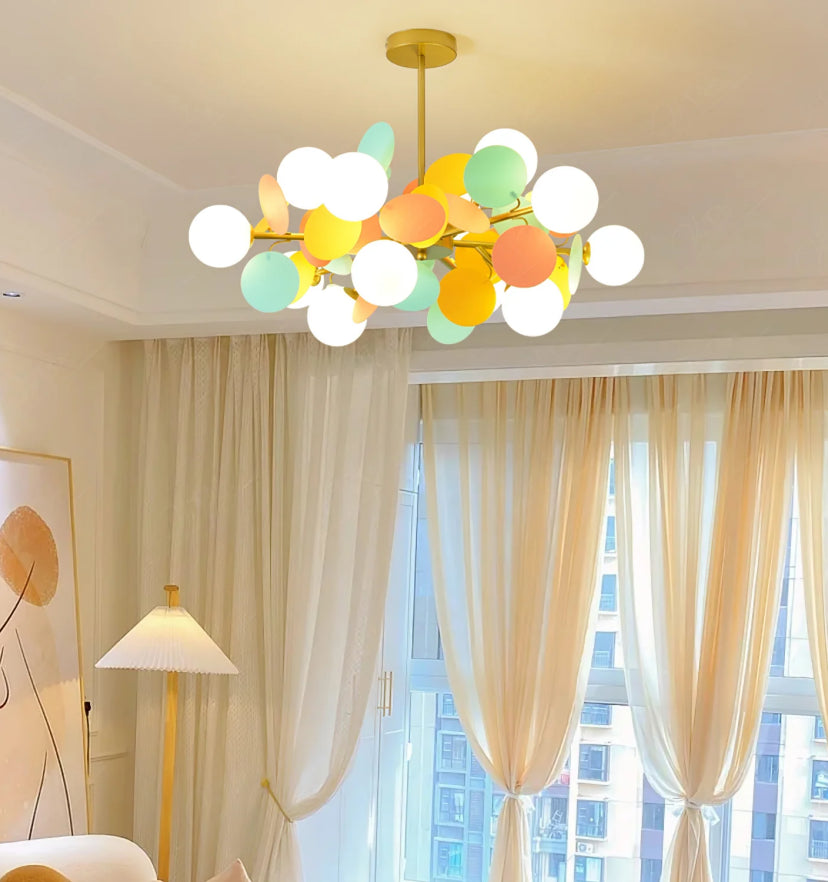 Off White Tree Chandelier - Yiarolight