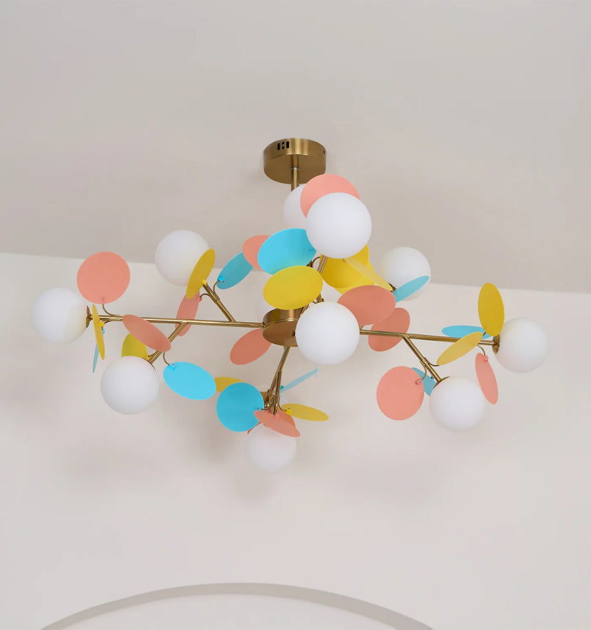 Off White Tree Chandelier - Yiarolight