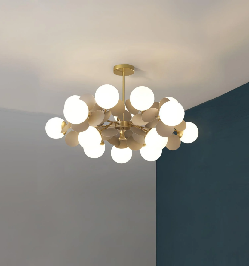 Off White Tree Chandelier - Yiarolight