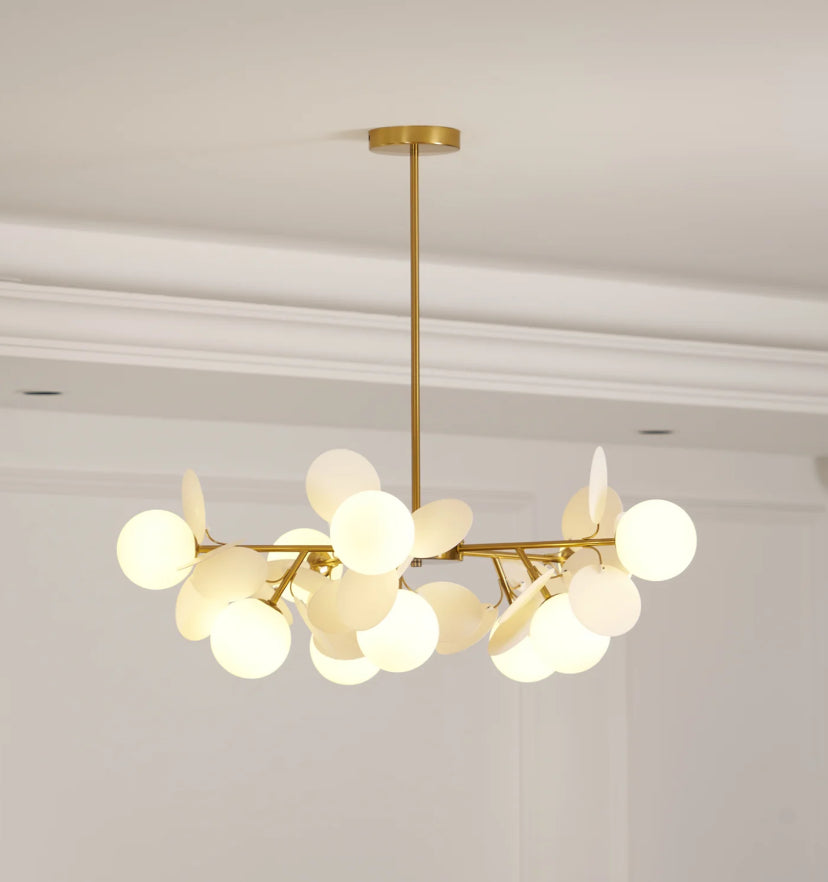 Off White Tree Chandelier - Yiarolight