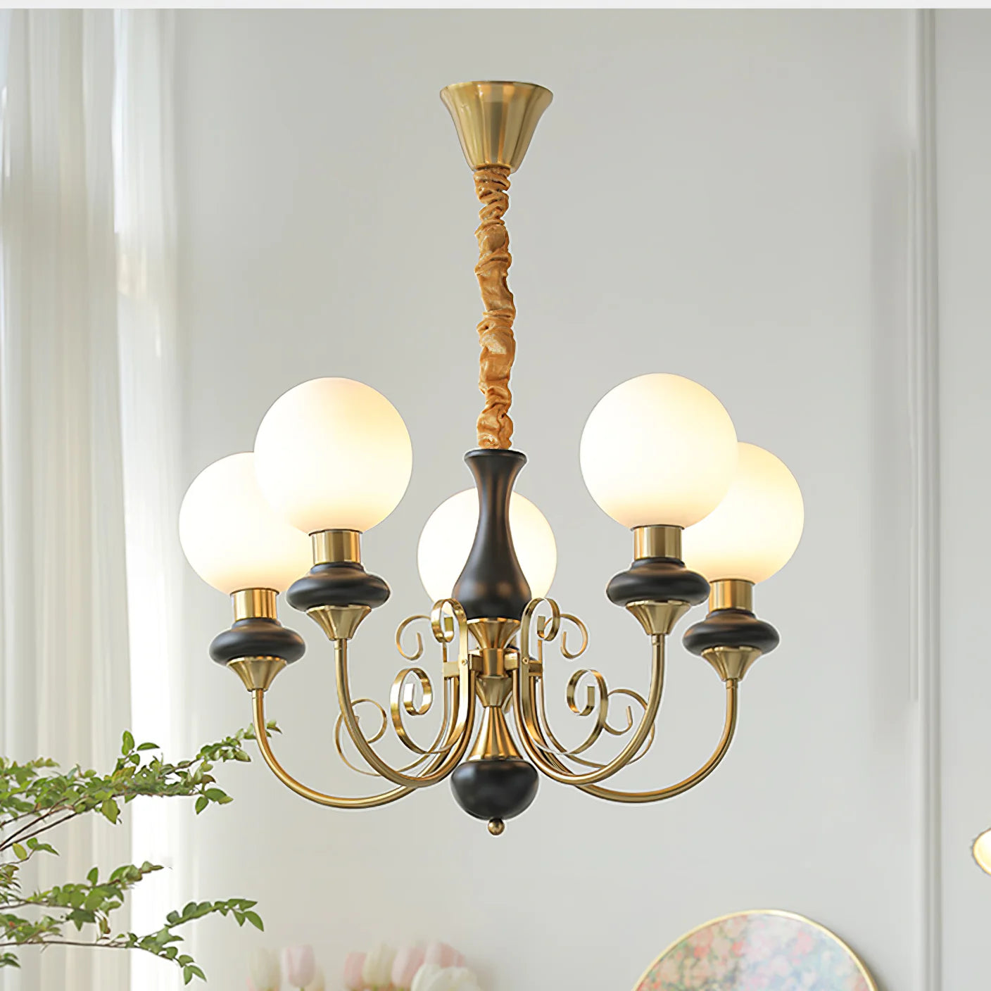 Onyx Chandelier - Yiarolight