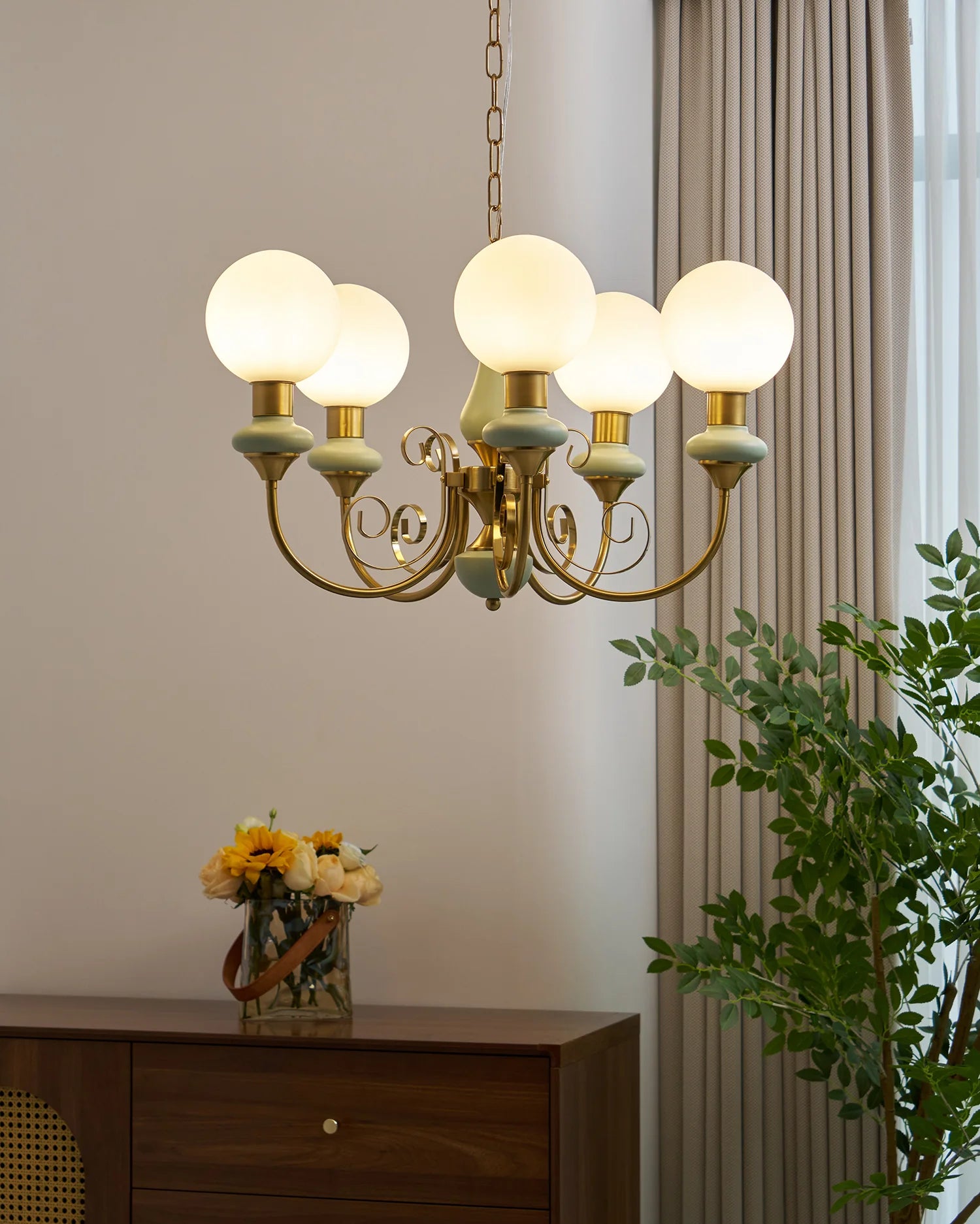 Onyx Chandelier - Yiarolight