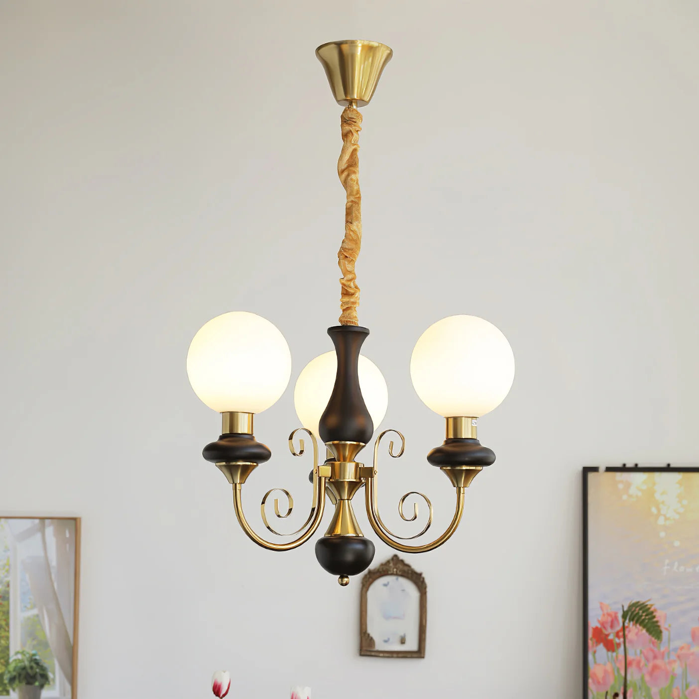 Onyx Chandelier - Yiarolight