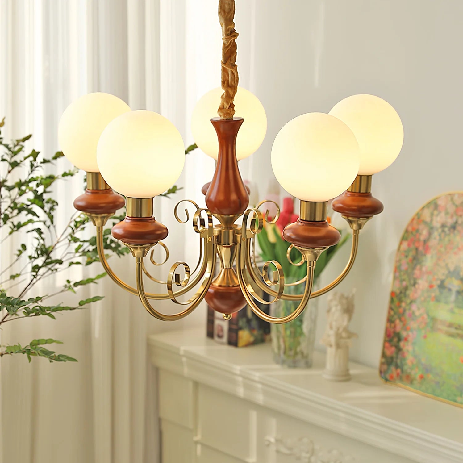 Onyx Chandelier - Yiarolight