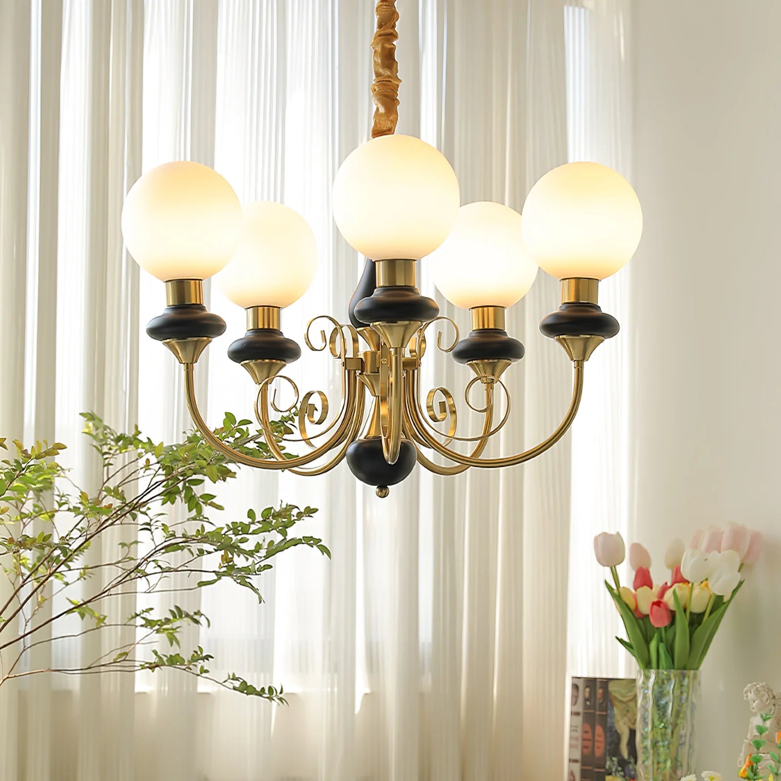 Onyx Chandelier - Yiarolight