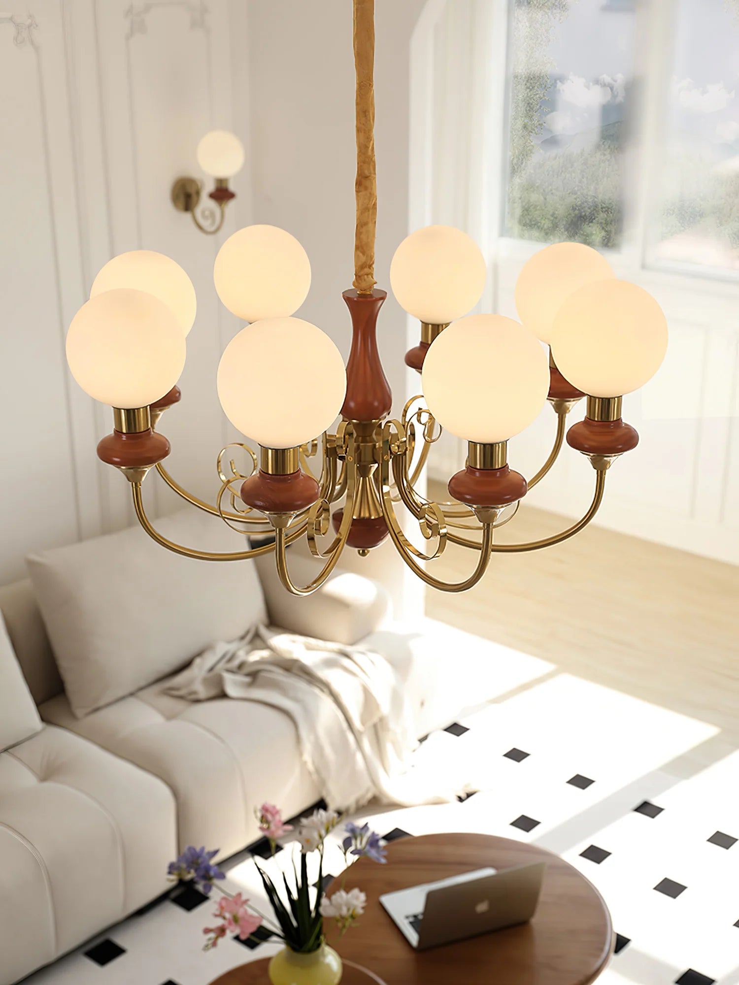Onyx Chandelier - Yiarolight