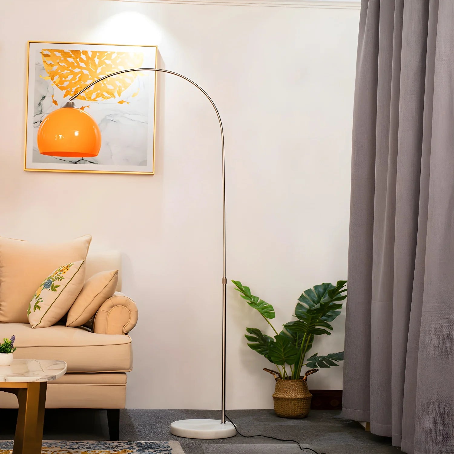 Orla Arch Floor Lamp - Yiarolight