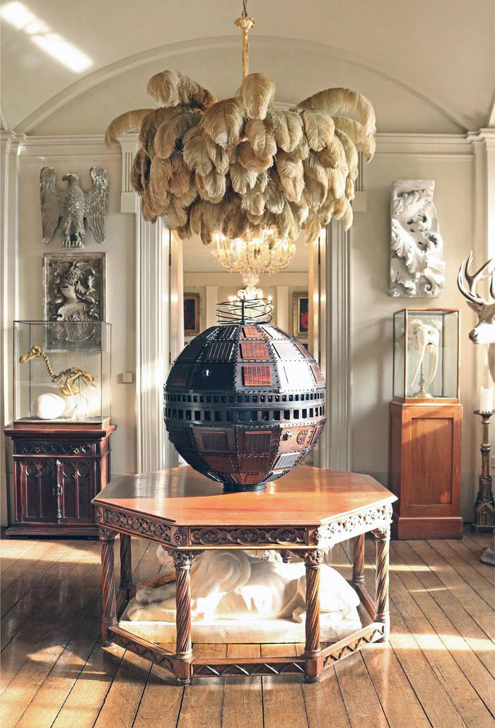 Ostrich Feather Chandelier - Yiarolight