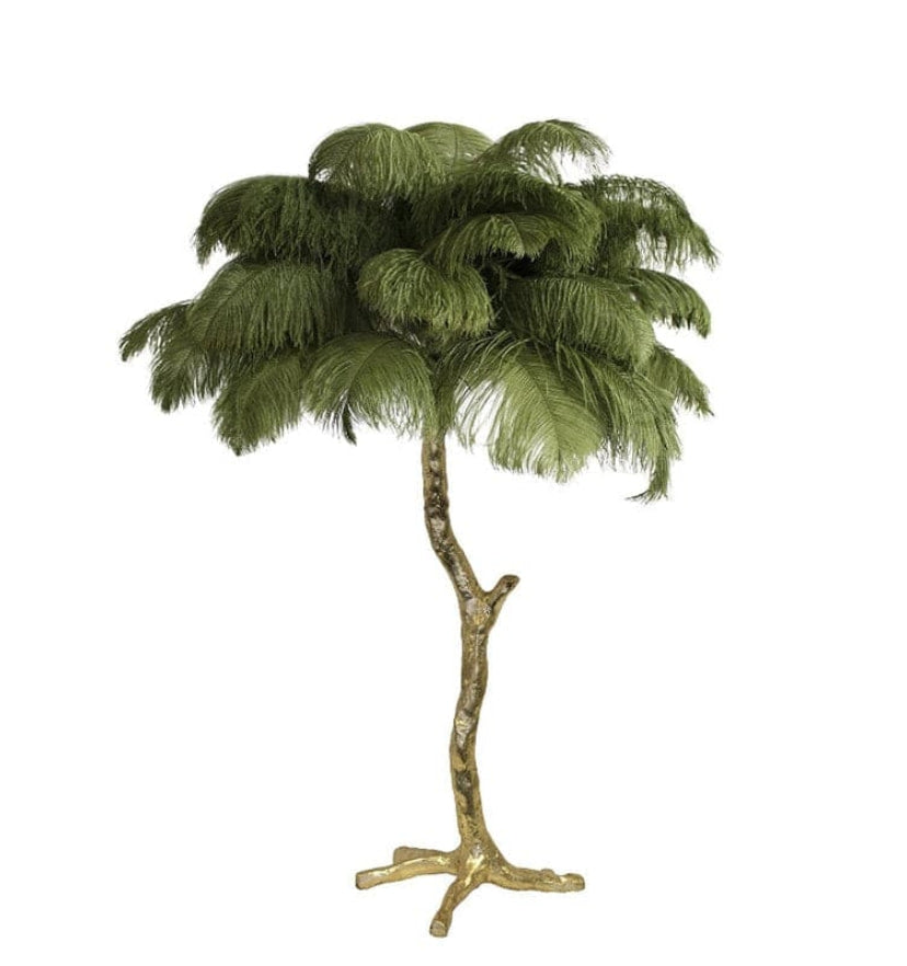 Ostrich Feather Table Lamp - Yiarolight