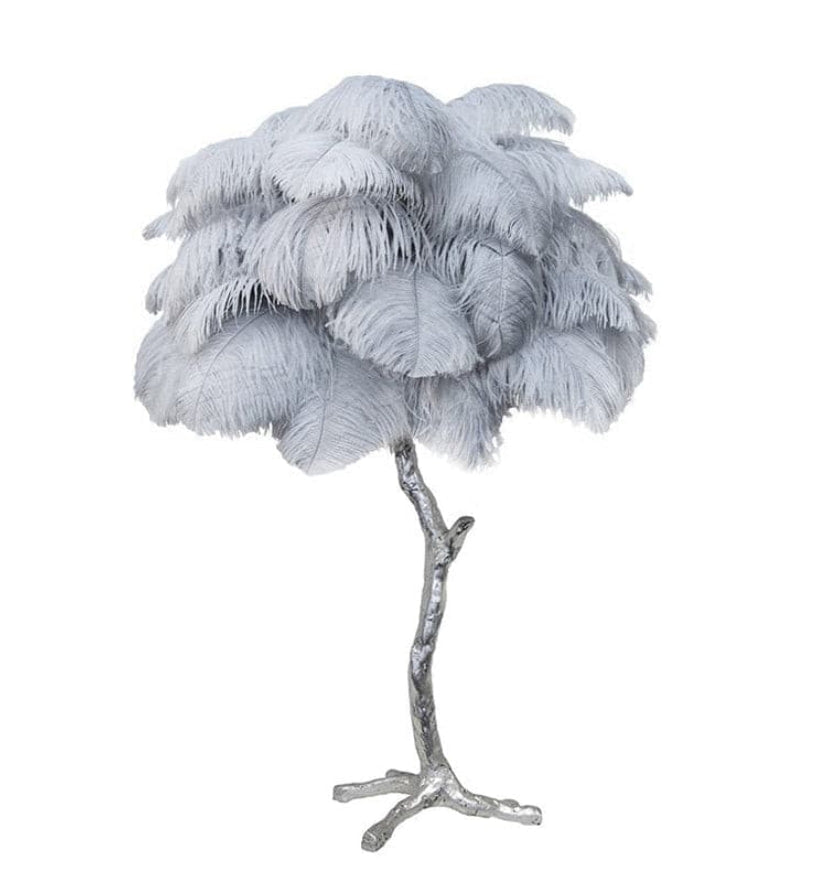 Ostrich Feather Table Lamp - Yiarolight