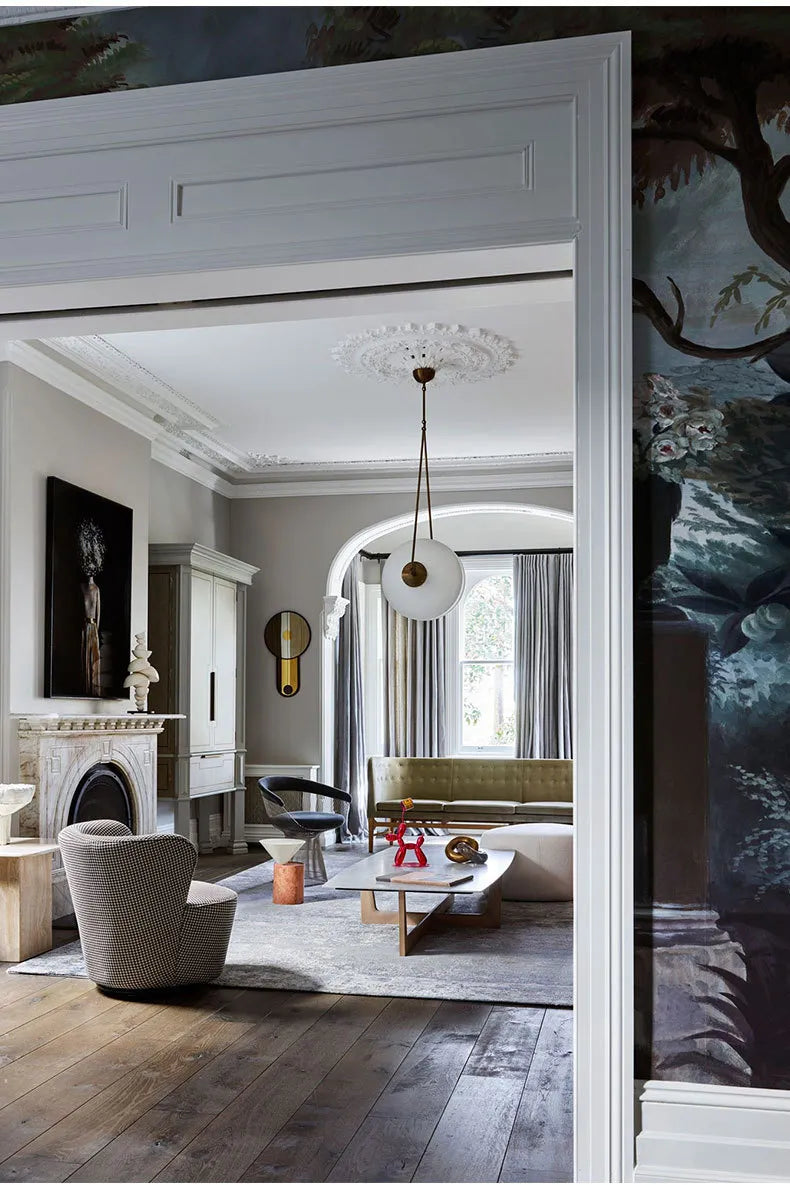 Oyster Glass Pendant Lamp - Yiarolight