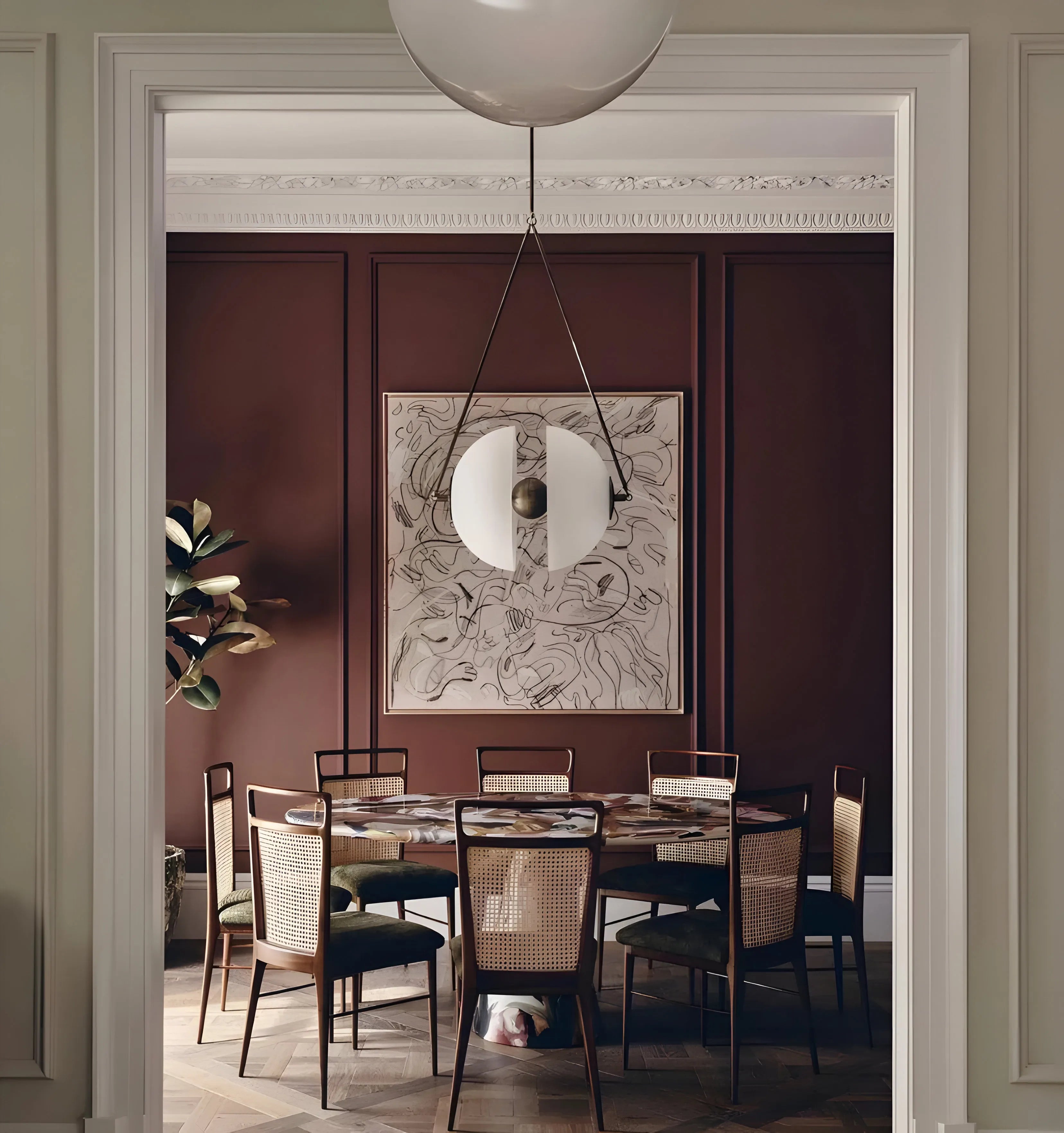 Oyster Glass Pendant Lamp - Yiarolight