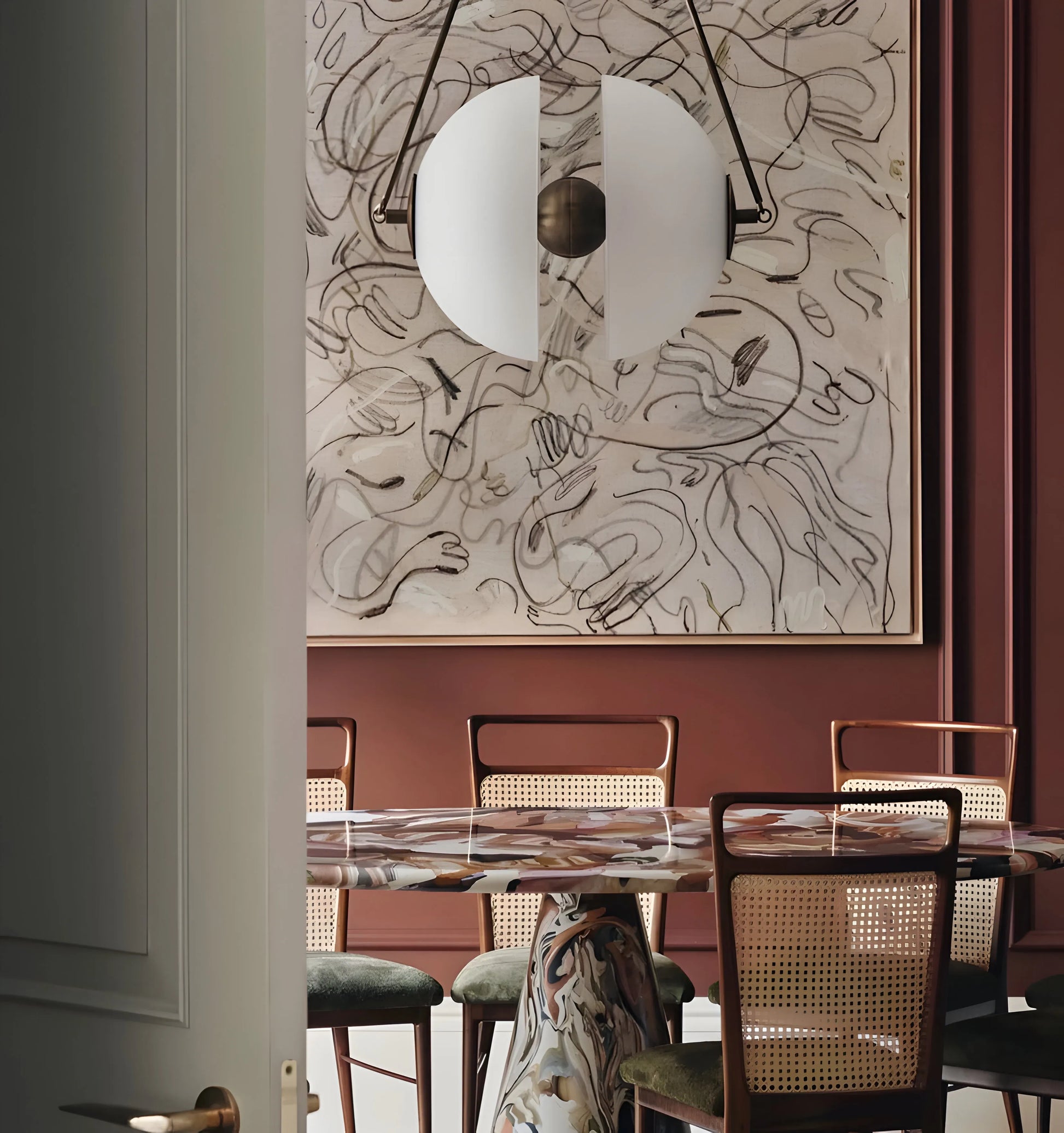 Oyster Glass Pendant Lamp - Yiarolight