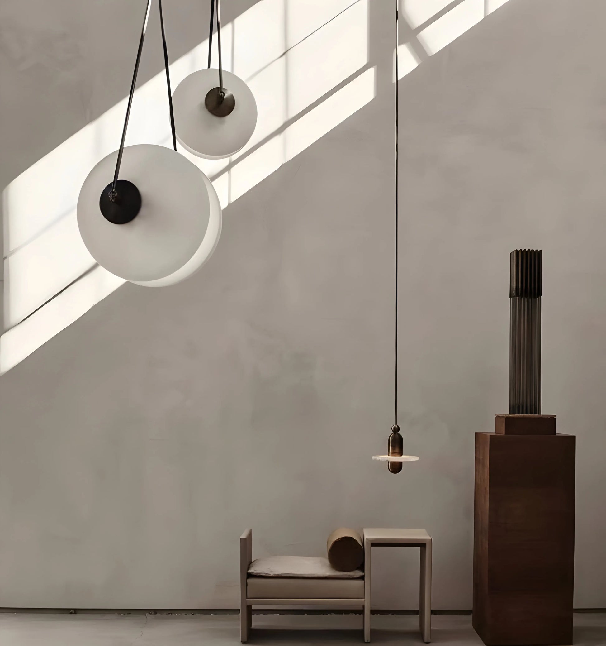 Oyster Glass Pendant Lamp - Yiarolight