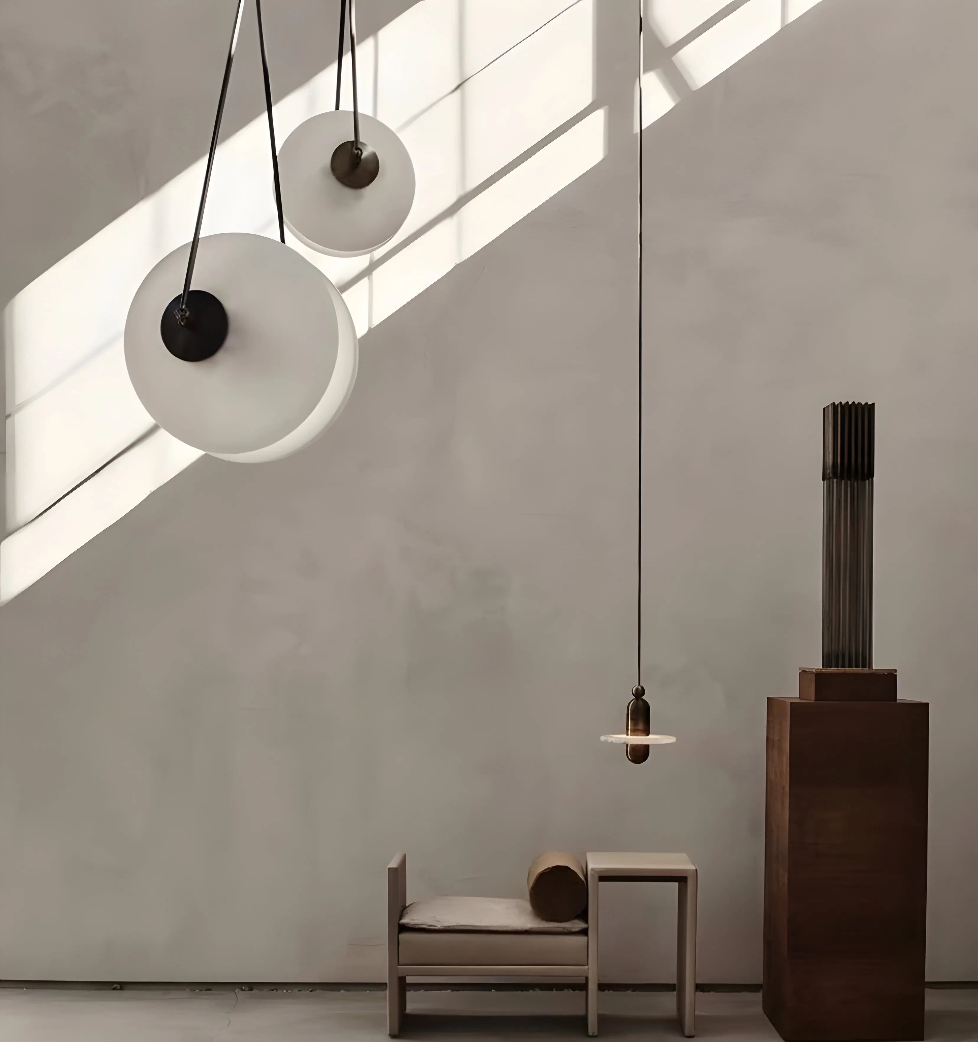 Oyster Glass Pendant Lamp - Yiarolight