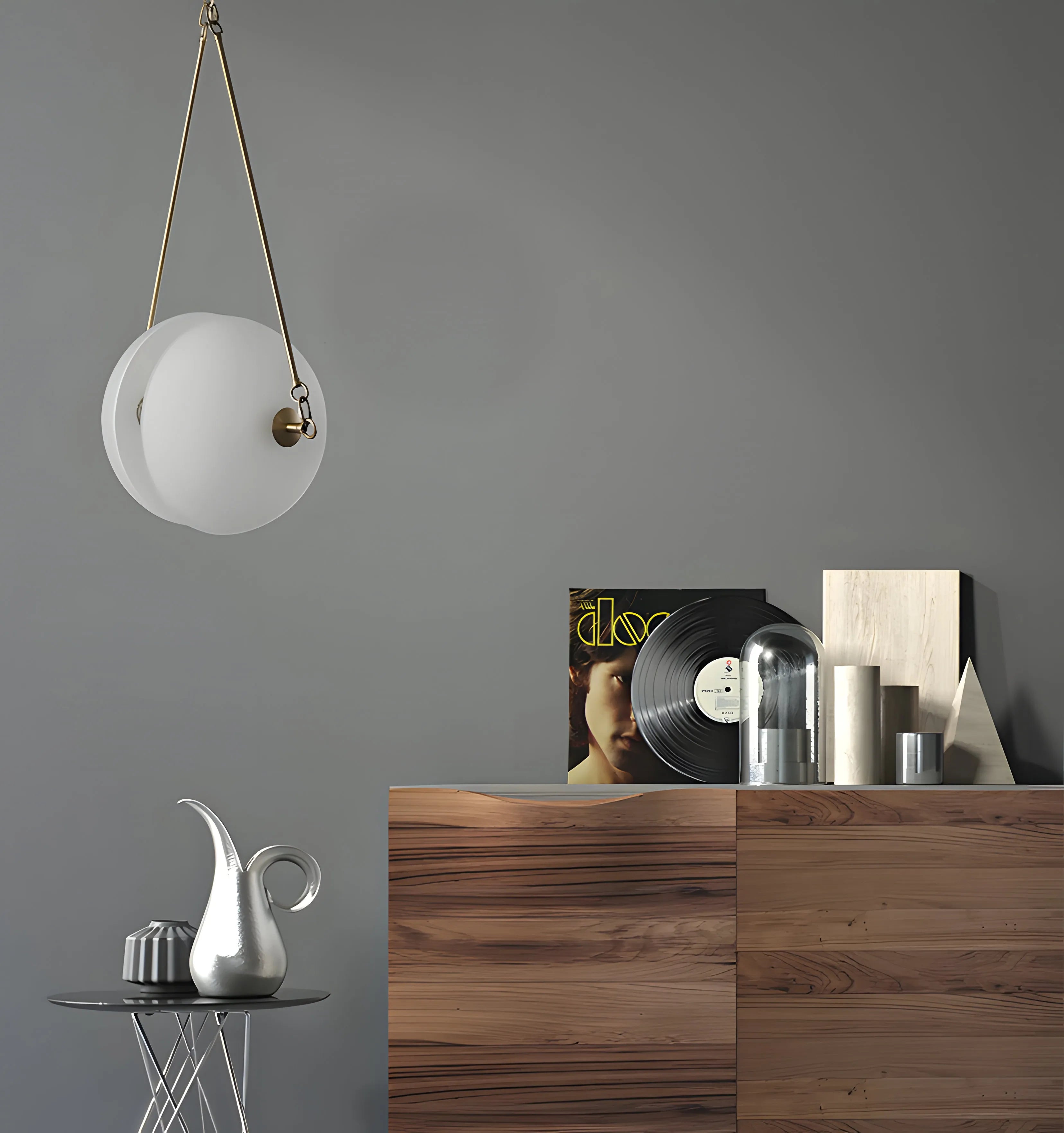 Oyster Glass Pendant Lamp - Yiarolight