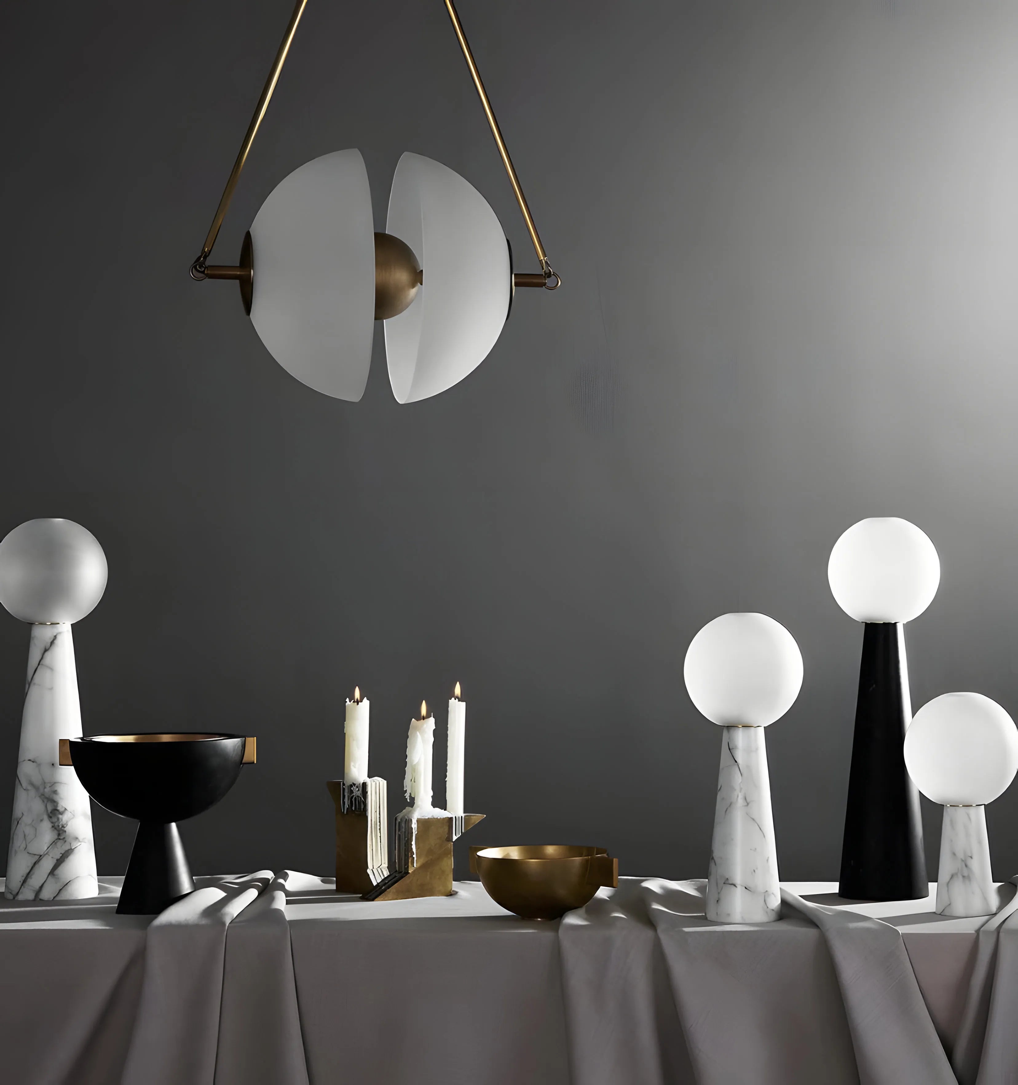 Oyster Glass Pendant Lamp - Yiarolight