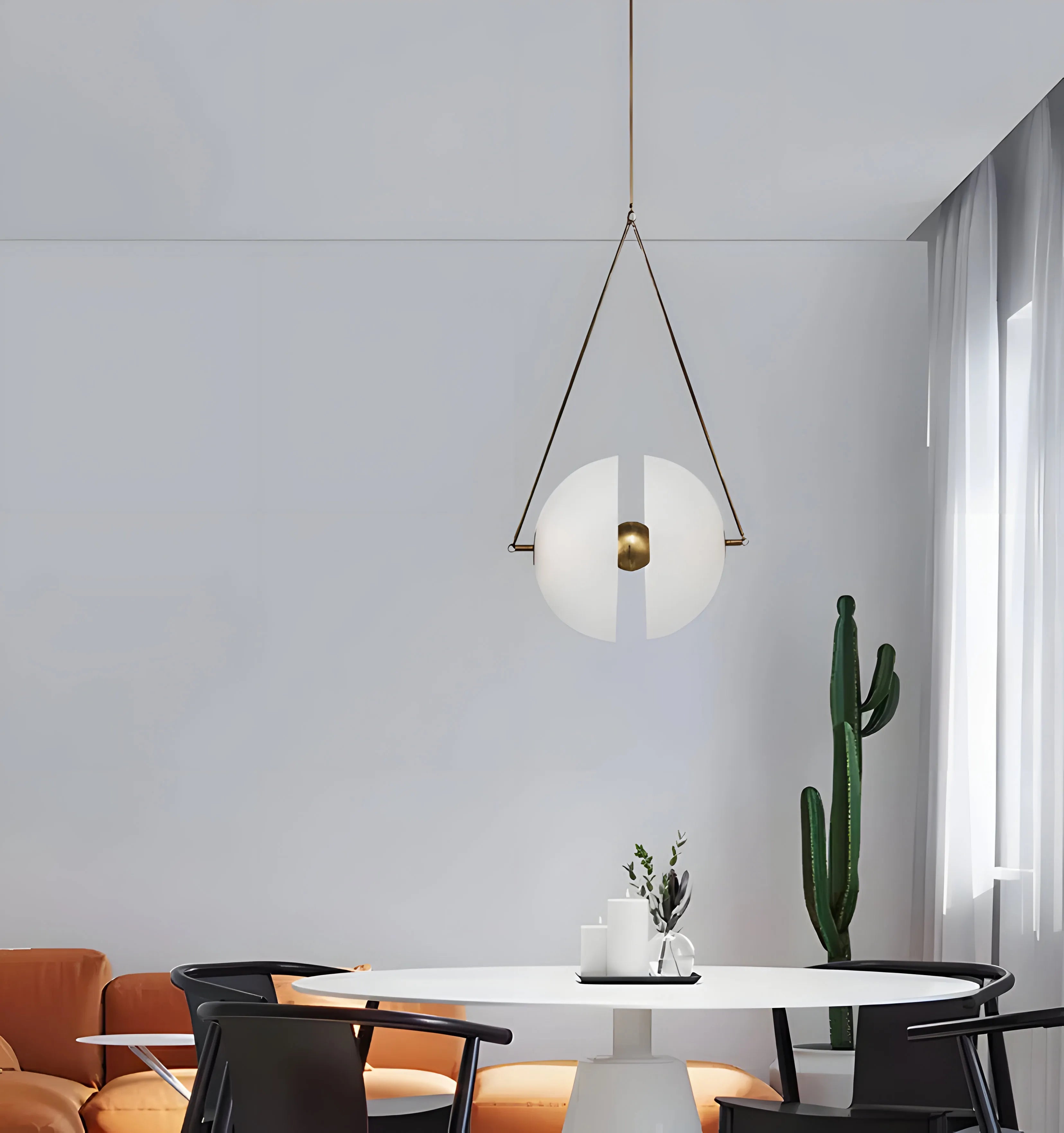 Oyster Glass Pendant Lamp - Yiarolight