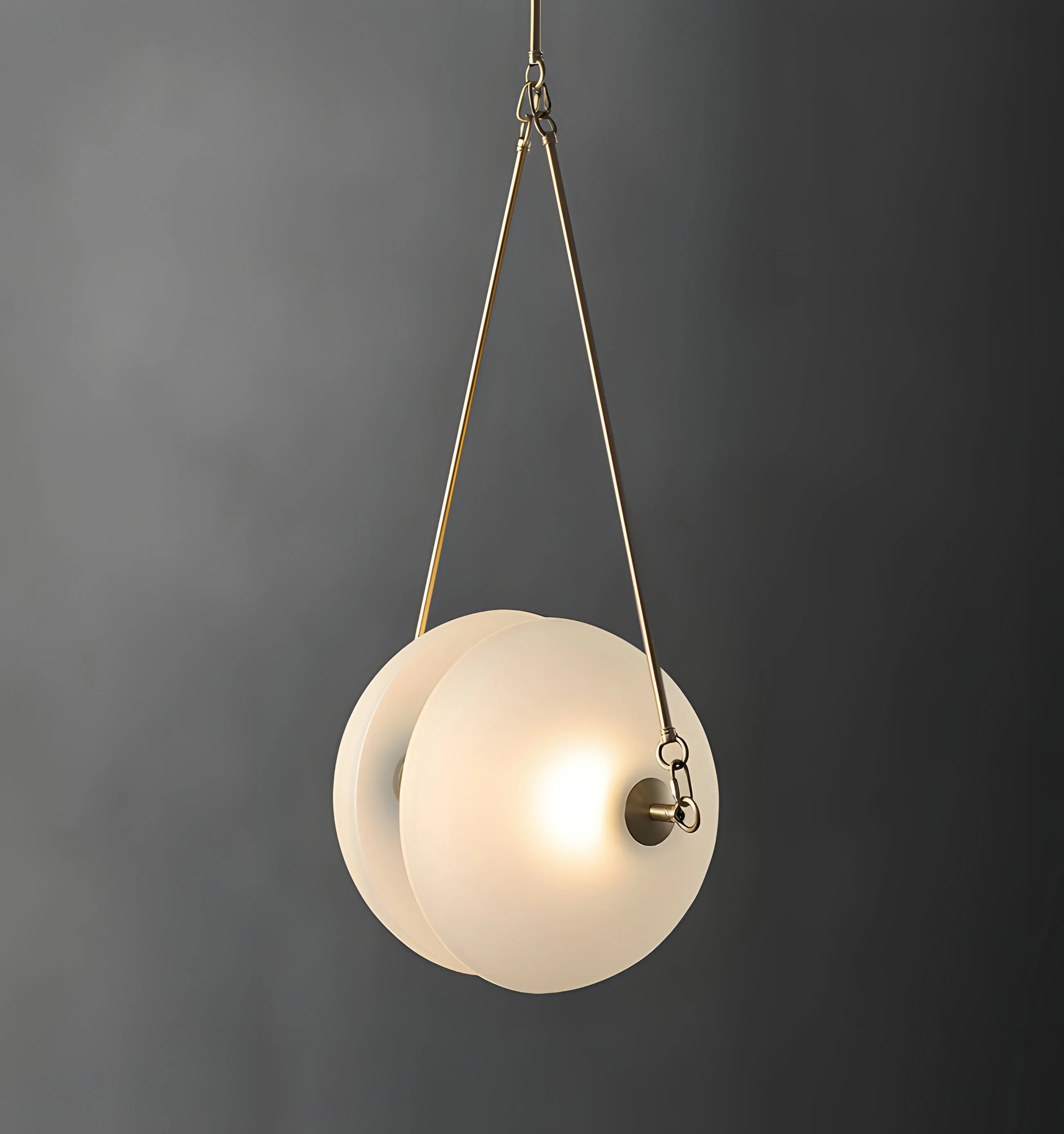 Oyster Glass Pendant Lamp - Yiarolight