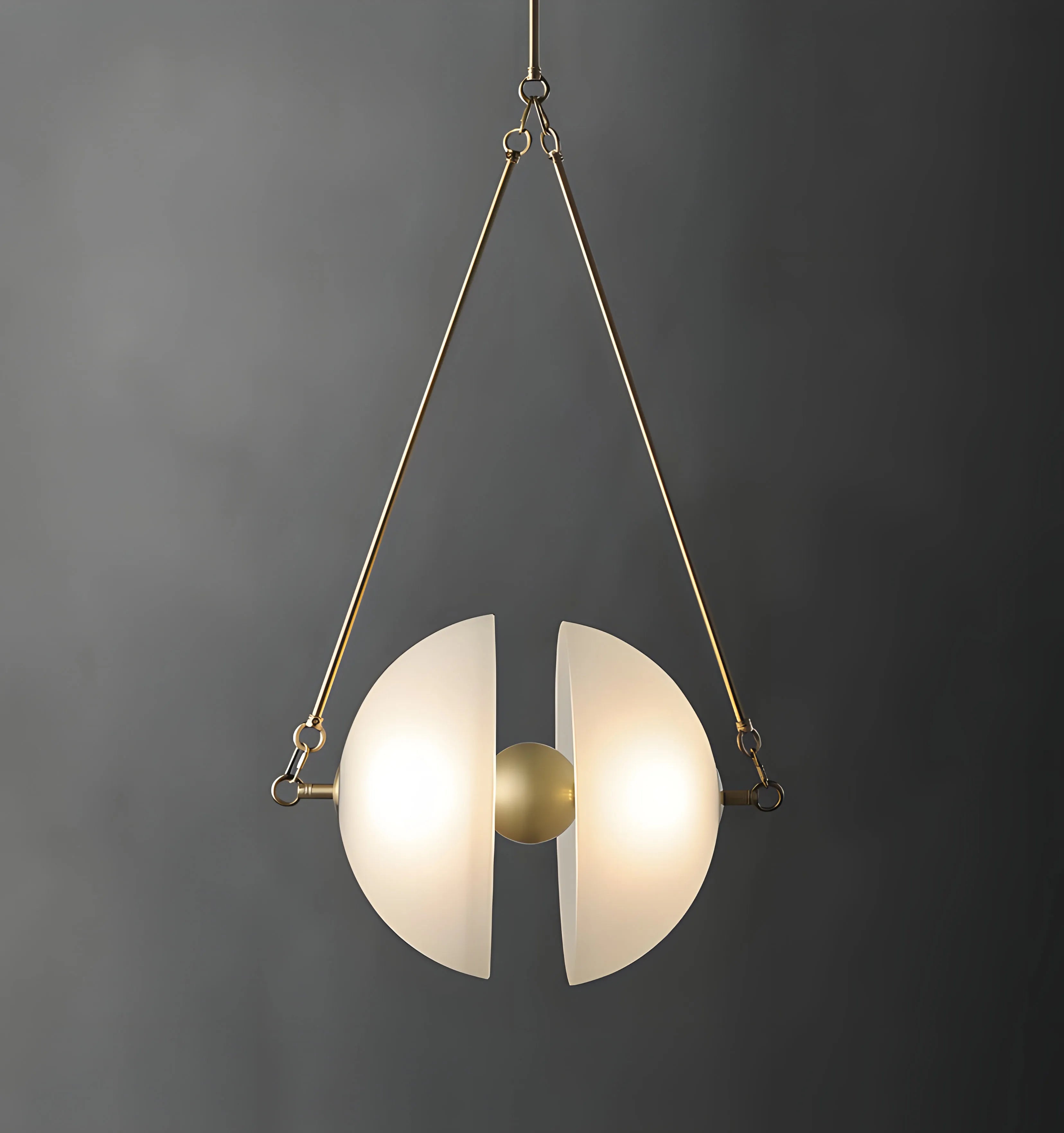 Oyster Glass Pendant Lamp - Yiarolight