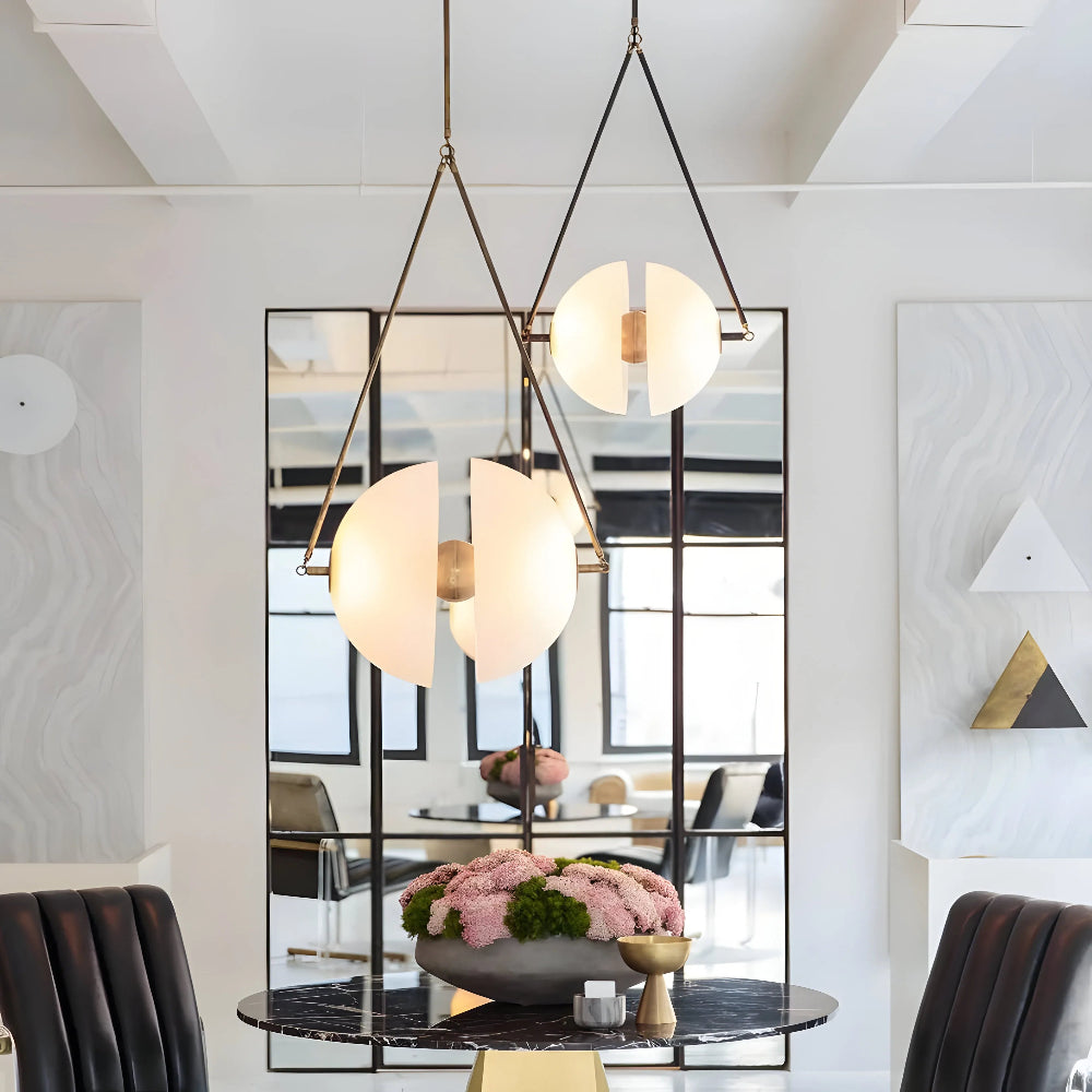 Oyster Glass Pendant Lamp - Yiarolight