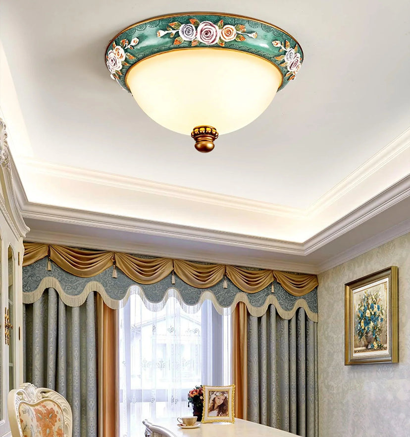 Pastoral Bowl Ceiling Light - Yiarolight