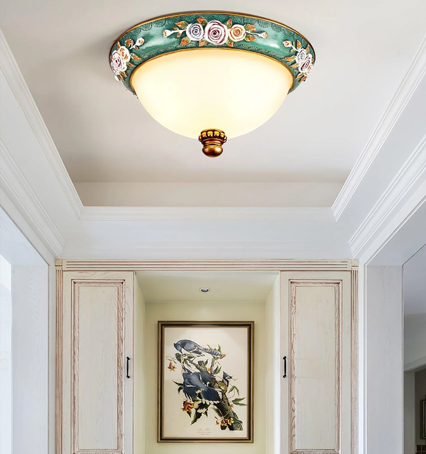 Pastoral Bowl Ceiling Light - Yiarolight