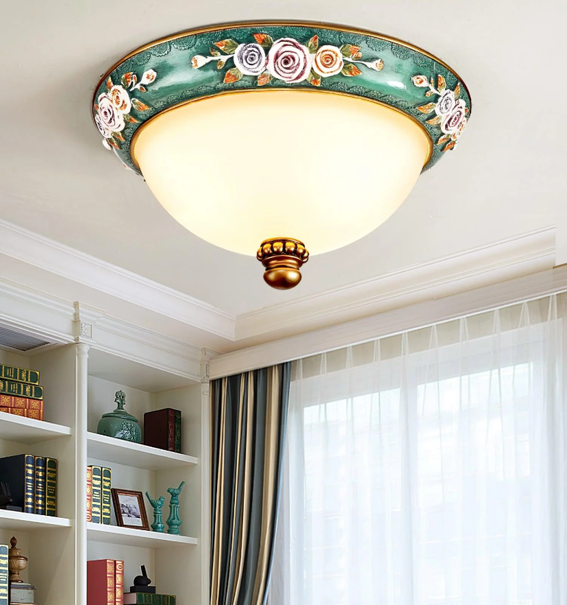 Pastoral Bowl Ceiling Light - Yiarolight