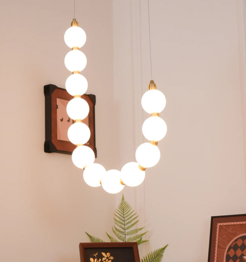 Pearl Necklace Chandelier - Yiarolight