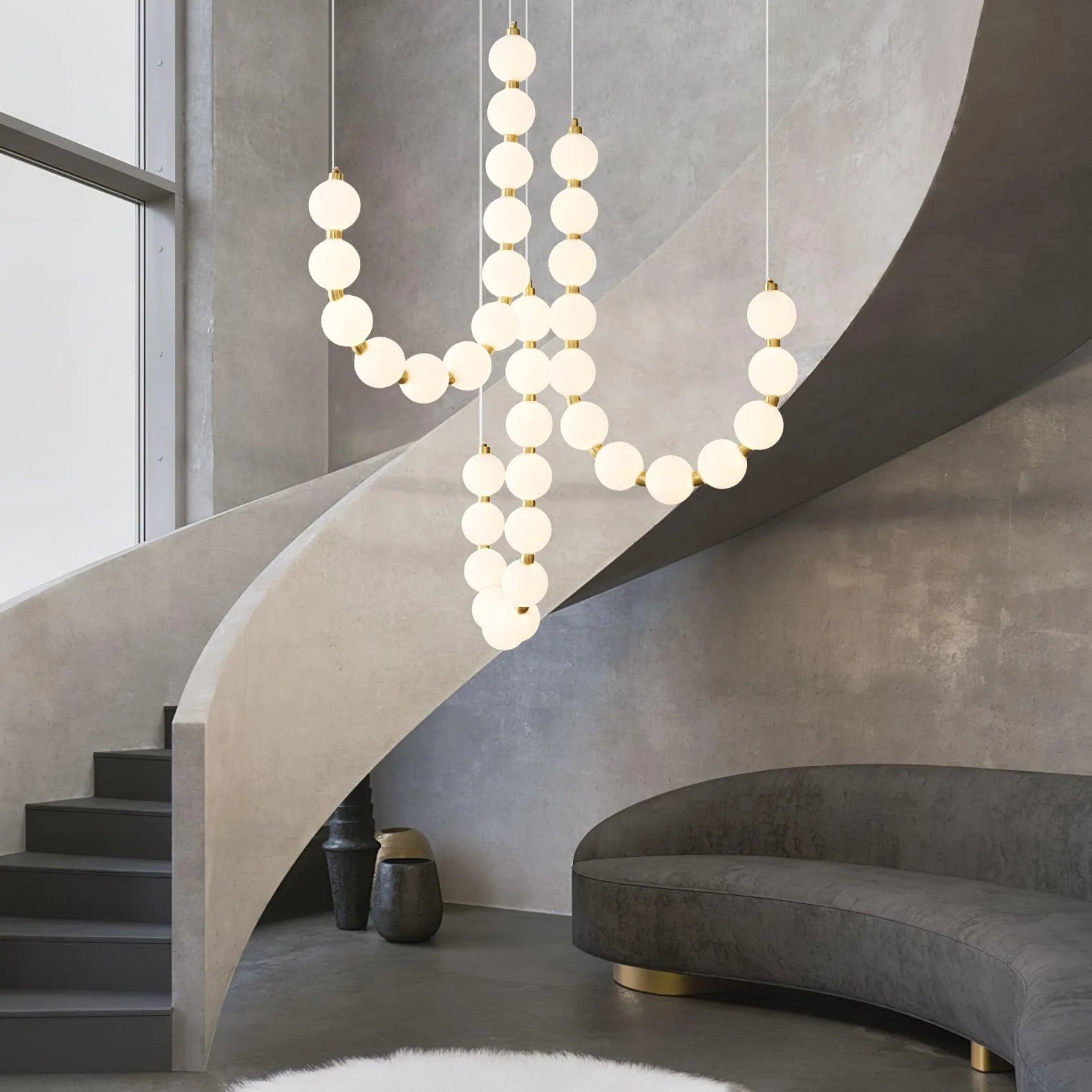 Pearl Necklace Chandelier - Yiarolight