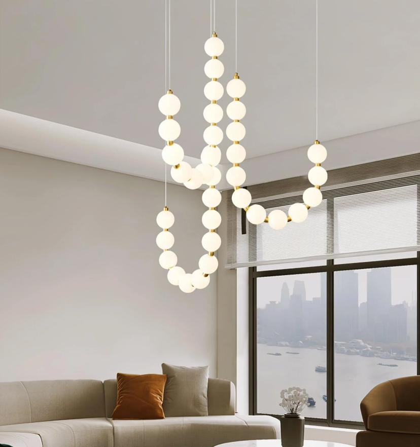 Pearl Necklace Chandelier - Yiarolight
