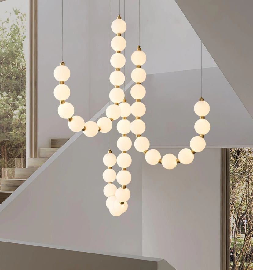 Pearl Necklace Chandelier - Yiarolight
