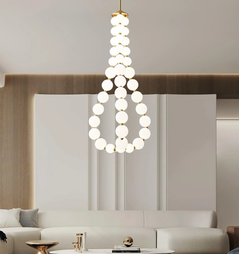 Pearl Necklace Chandelier - Yiarolight