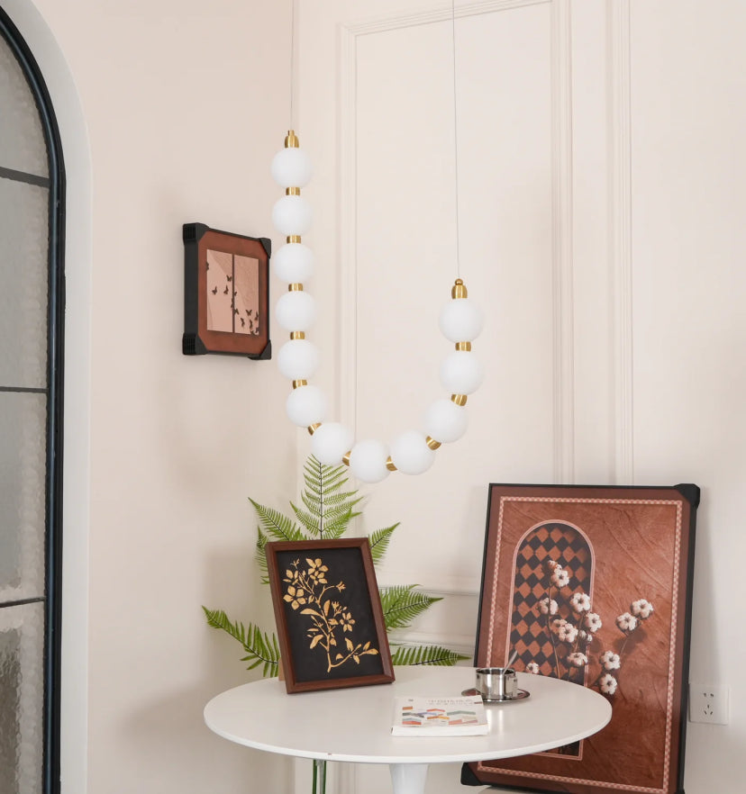 Pearl Necklace Chandelier - Yiarolight