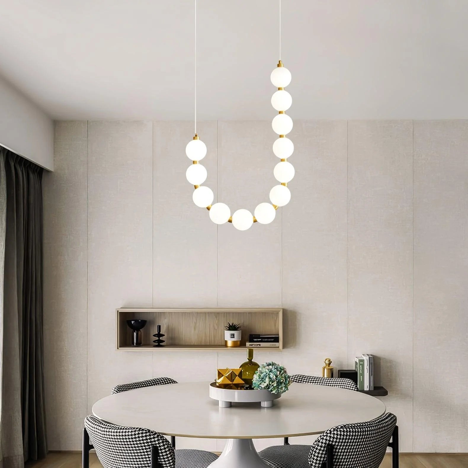 Pearl Necklace Chandelier - Yiarolight